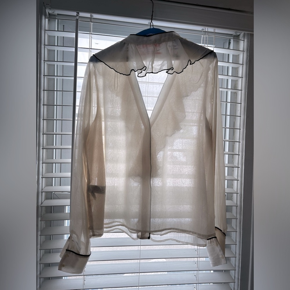 Zara Ruffle Shirt - Picture 5 of 6